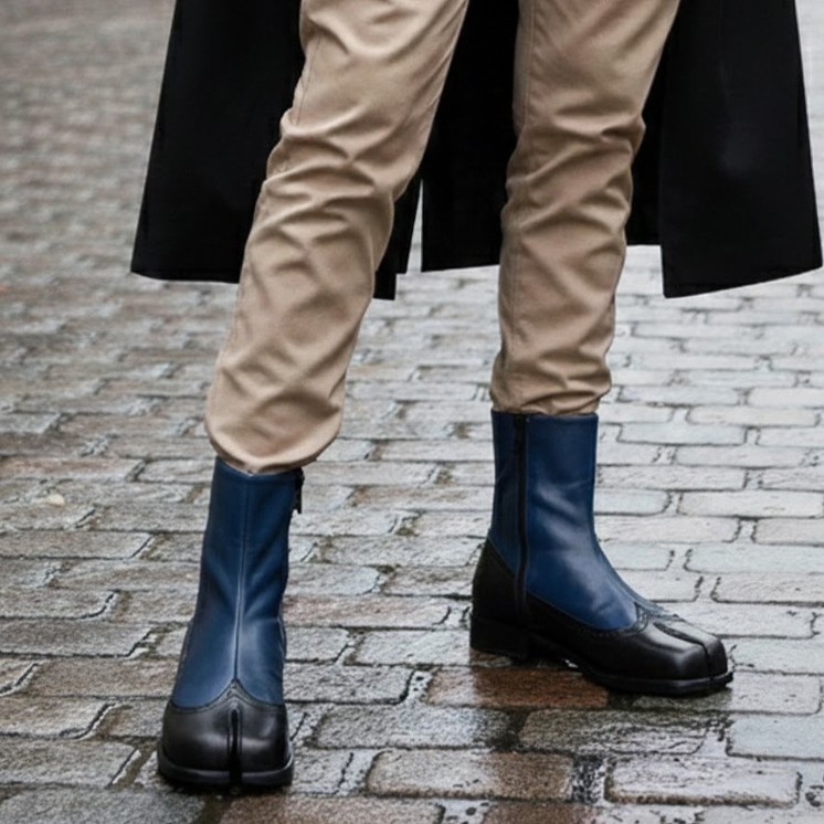 Bottines Tabi femme en cuir – Modèle PARIS